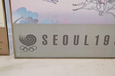 Lot 359 - Three Seoul 1988 Olympic posters