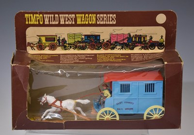 Lot 403 - Timpo - Wild West Wagon Series - Ref. 276 'Clay Country Jail Wagon'