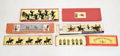 Lot 413 - John Hill & Co. boxed set of painted metal soldiers - ‘Cavalry of the Line’