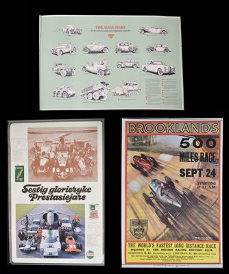 Lot 265 - Three automotive posters