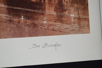 Lot 274 - After Don Breckon - Signed print - 'In Town Tonight'