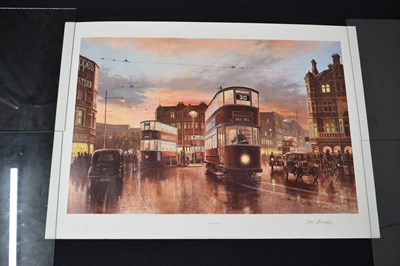 Lot 274 - After Don Breckon - Signed print - 'In Town Tonight'