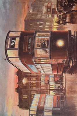 Lot 274 - After Don Breckon - Signed print - 'In Town Tonight'