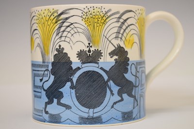 Lot 227 - Eric Ravilious (1903-1942) for Wedgwood - Edward VIII commemorative Coronation mug