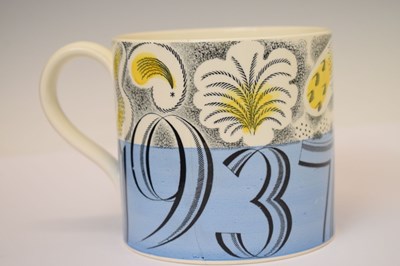 Lot 227 - Eric Ravilious (1903-1942) for Wedgwood - Edward VIII commemorative Coronation mug