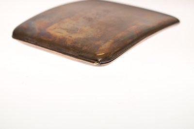 Lot 168 - Asprey - 18ct gold mounted snakeskin-effect wallet, and silver cigarette case