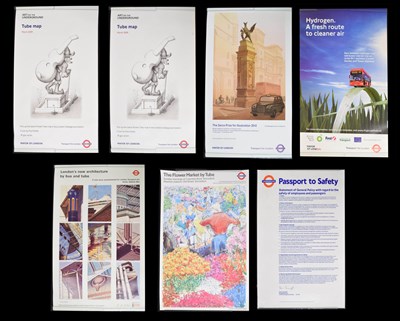 Lot 328 - Nine modern London Transport posters