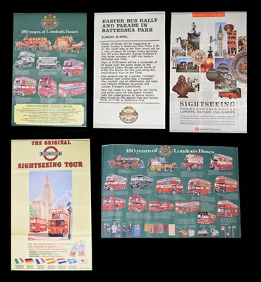 Lot 330 - Group of five London Transport posters