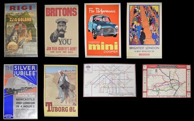 Lot 331 - Group of eight reproduction posters