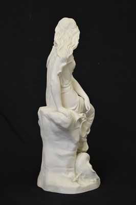 Lot 477 - Minton Parian figure of Miranda, designed by John Bell (1812-1895)