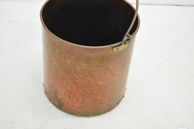 Lot 348 - Arts & Crafts-style wrought iron companion set