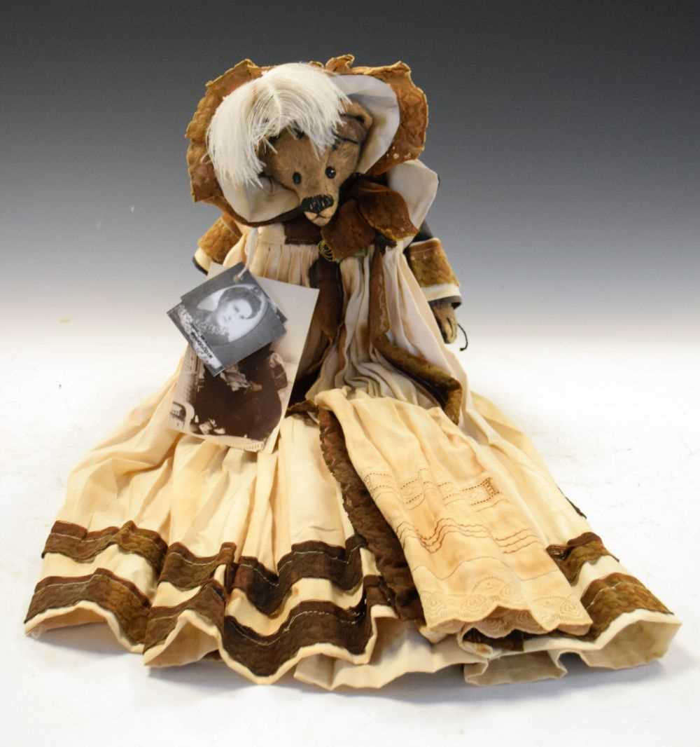 Lot 356 - Jo Vernalls - 'Madame Marie' mohair teddy bear