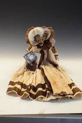 Lot 356 - Jo Vernalls - 'Madame Marie' mohair teddy bear