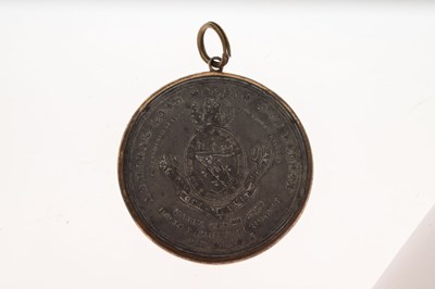 Lot 126 - Alexander Davison’s Medal for Trafalgar 1805, pewter, unnamed as issued