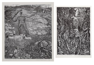 Lot 297 - George Tute, RE RWA (b. 1933) - Two limited edition wood engravings