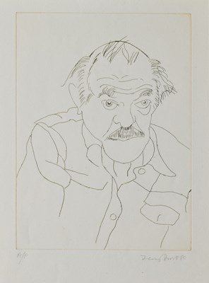 Lot 388 - Sir Terry Frost, RA (British, 1915-2003) - Artist's Proof etching - Self portrait