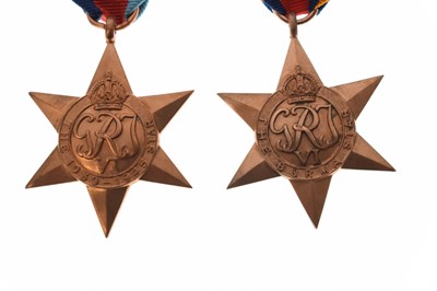 Lot 129 - Burma Medal and Burma Star medal awarded to CPL R H Smallwood and Kukri
