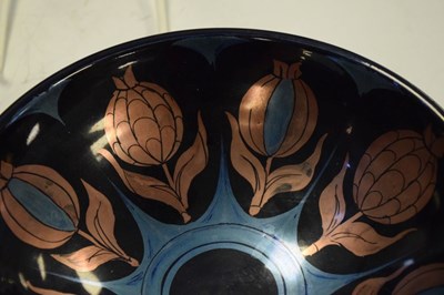 Lot 472 - Jonathan Chiswell-Jones lustre bowl