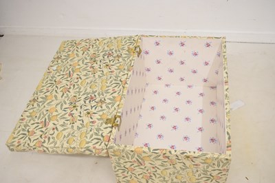 Lot 729 - 20th century Ottoman with William Morris fabric