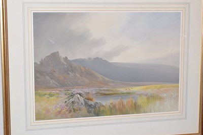 Lot 602 - Reginald Daniel Sherrin (British, 1891-1971) Goache - 'Changing Skies'