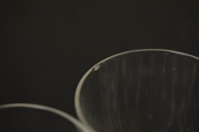 Lot 532 - Lars Hellsten for Orrefors, Sweden - Clear glass 'Corona' bowl