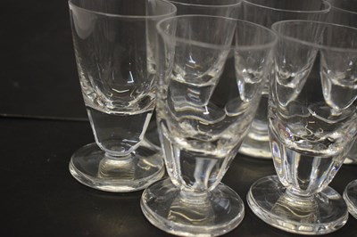 Lot 532 - Lars Hellsten for Orrefors, Sweden - Clear glass 'Corona' bowl