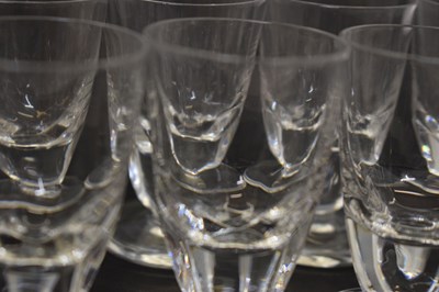 Lot 532 - Lars Hellsten for Orrefors, Sweden - Clear glass 'Corona' bowl