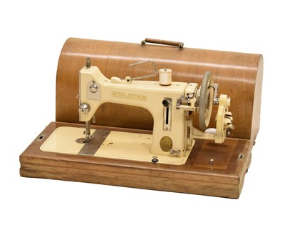 Lot 339 - Early 20th century Frister & Rossman sewing machine