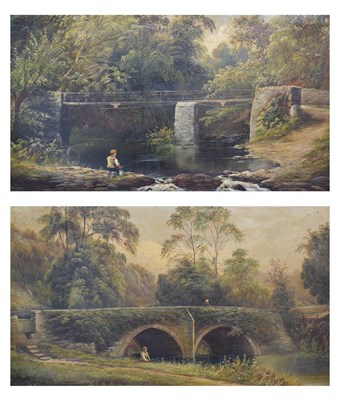 Lot 622 - Henry Harris (1852-1926) and George Harris (1855-1936) - Two oils on canvas