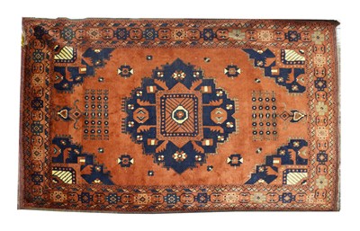 Lot 658 - Middle Eastern wool rug, probably Saweh