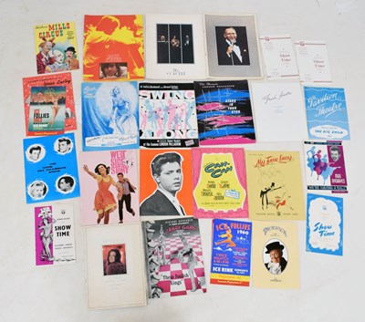 Lot 403 - Collection of mainly 1950s / early 1960s music, theatre programs, and movie ephemera