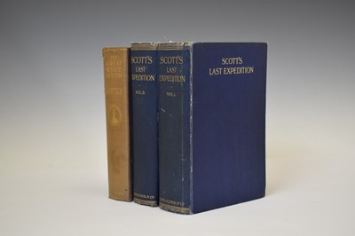 Lot 404 - Polar Exploration - 'Scott's Last Expedition' first edition, etc