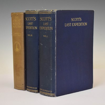 Lot 404 - Polar Exploration - 'Scott's Last Expedition' first edition, etc