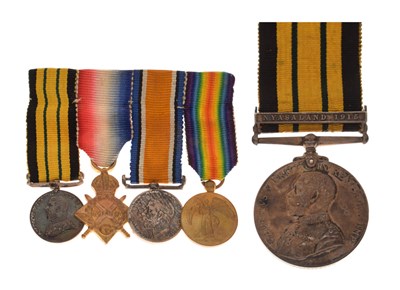 Lot 127 - Africa General Service 1902-56 and World War One medals