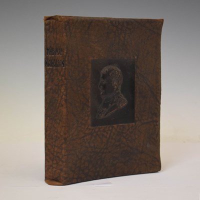 Lot 370 - William Henry Hudson - 'The Man Napoleon' - First edition 1915, leather bound