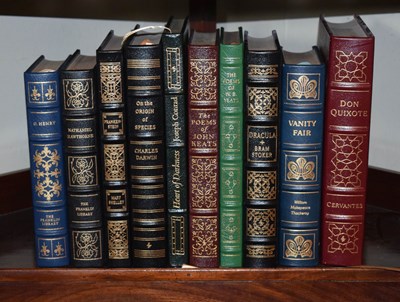 Lot 374 - The Easton Press - collection of eight leather bound books