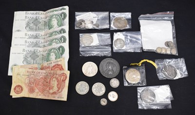 Lot 311 - Quantity of GB silver coinage