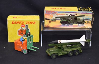 Lot 429 - Dinky Toys - Two boxed diecast model vehicles