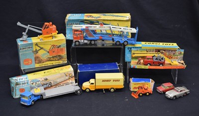 Lot 432 - Corgi Toys/Major - Four boxed diecast models vehicles and others