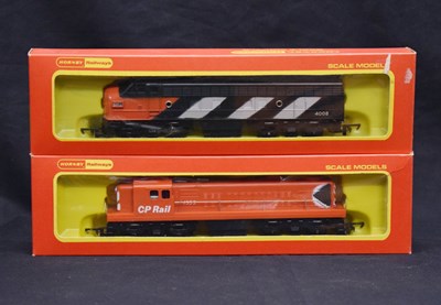 Lot 452 - Hornby - Two boxed 00 gauge railway trainset locomotives