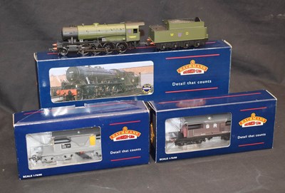 Lot 461 - Bachmann Branch-Line - Boxed 00 gauge locomotive and wagons