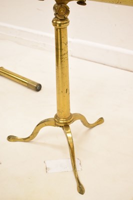 Lot 424 - Early 19th century brass single draw telescope by Dollond, London