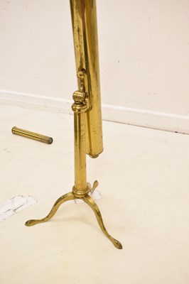 Lot 424 - Early 19th century brass single draw telescope by Dollond, London