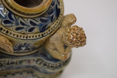 Lot 223 - Doulton Lambeth inkwell