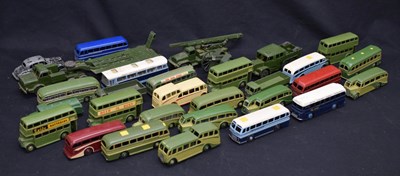 Lot 427 - Dinky Toys - Group of nineteen diecast model buses