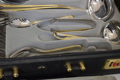 Lot 345 - SBS Rostfrei Edelstahl two-tone canteen of cutlery