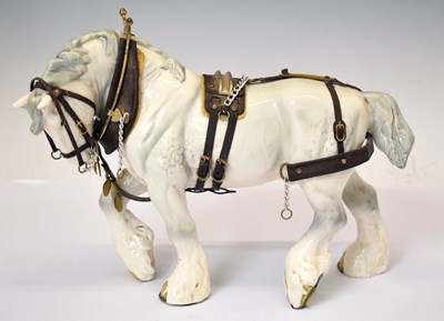 Lot 520 - Beswick shire horse