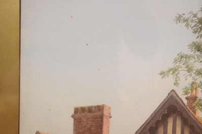 Lot 631 - George Pritchard - Watercolour - 'St John's Hospital, Canterbury'