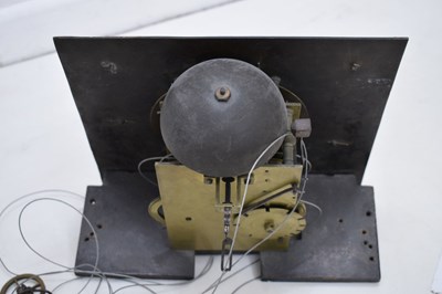 Lot 435 - John Andrews, London brass clock dial and movement