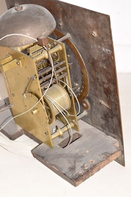 Lot 435 - John Andrews, London brass clock dial and movement